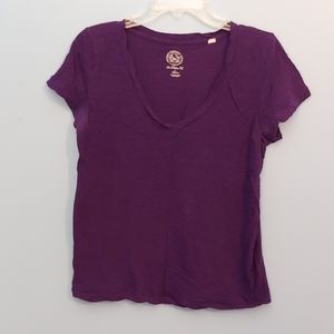 Purple tee